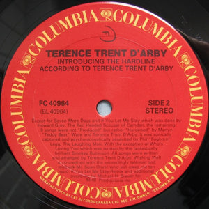 Terence Trent D'Arby - Introducing The Hardline According To Terence Trent D'Arby - 1988