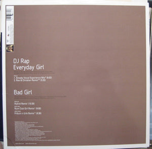 DJ Rap - Everyday Girl / Bad Girl - The Remixes