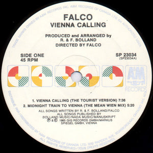 Falco - Vienna Calling (The Tourist Version) - 1985
