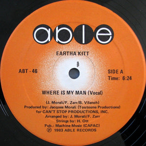 Eartha Kitt - Where Is My Man - 1983