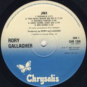Rory Gallagher - Jinx - 1982