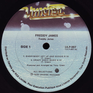 Freddie James - Get Up And Boogie - 1979
