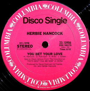 Herbie Hancock - You Bet Your Love / Ready Or Not - 1979