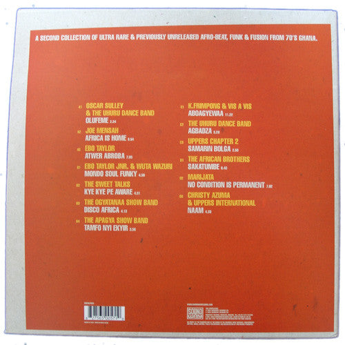 Various - Ghana Soundz Volume 2 (Afro-Beat, Funk And Fusion In 70's Ghana) - 2004