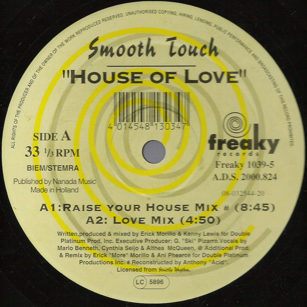 Smooth Touch - House Of Love (In My House)