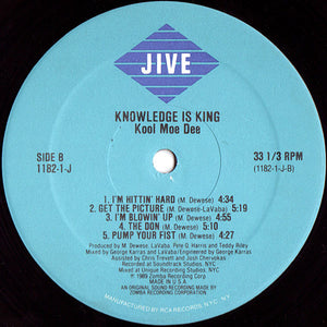 Kool Moe Dee - Knowledge Is King - 1989