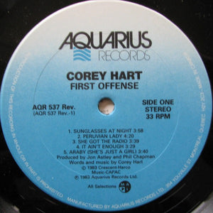Corey Hart - First Offense