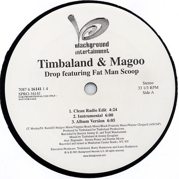 Timbaland & Magoo - Drop / Roll Out - 2001