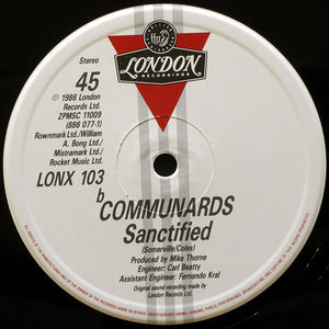 Communards, The With Sarah Jane Morris - Don't Leave Me This Way - 1986
