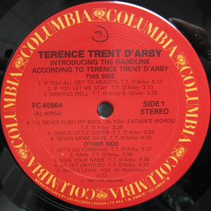Terence Trent D'Arby - Introducing The Hardline According To Terence Trent D'Arby - 1988