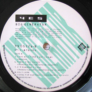 Yes - Big Generator - 1987