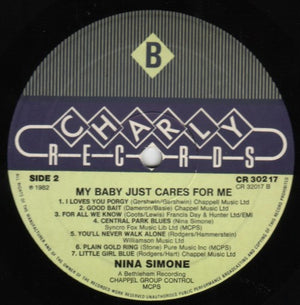 Nina Simone - My Baby Just Cares For Me - 1982