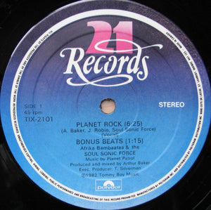 Afrika Bambaataa & Soulsonic Force - Planet Rock