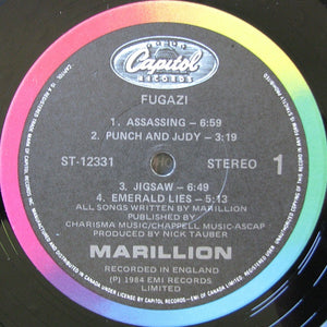 Marillion - Fugazi Vinyl Record