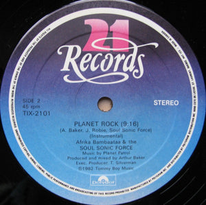 Afrika Bambaataa & Soulsonic Force - Planet Rock