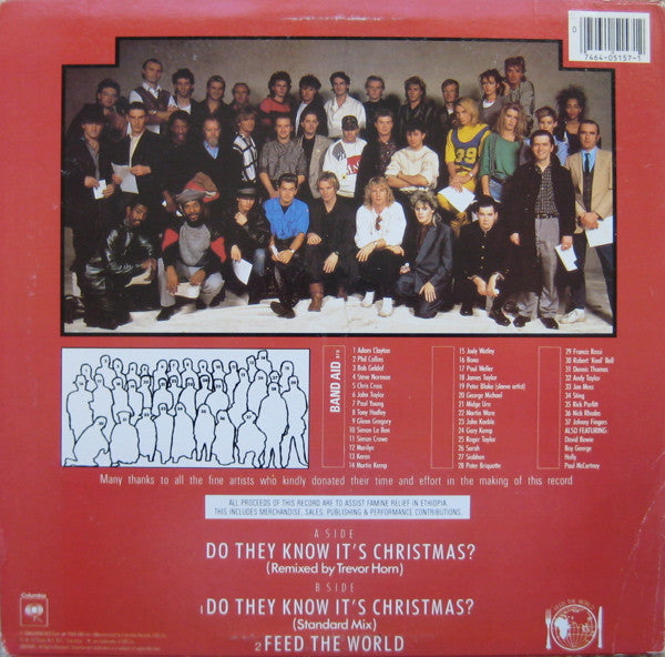 Band Aid - Do They Know It's Christmas? - 1984