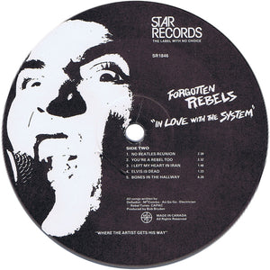 Forgotten Rebels - In Love With The System Vinyl Record