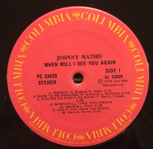 Johnny Mathis - When Will I See You Again - 1975