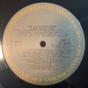 Glenn Gould - The Little Bach Book