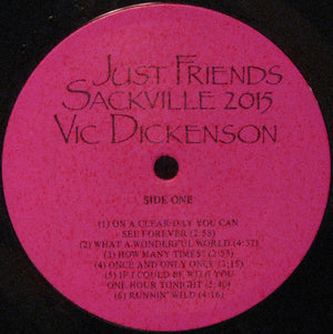 Vic Dickenson - Just Friends - Featuring Red Richards And John Williams
