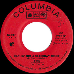 Bond - Dancin' (On A Saturday Night) - 1975