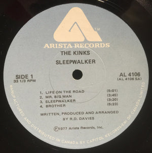 The Kinks - Sleepwalker Vinyl Record