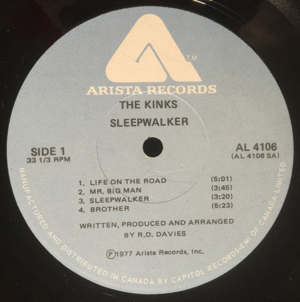 The Kinks - Sleepwalker Vinyl Record