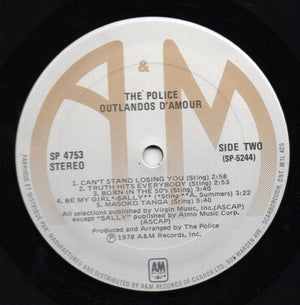 Police, The - Outlandos D'Amour - 1979