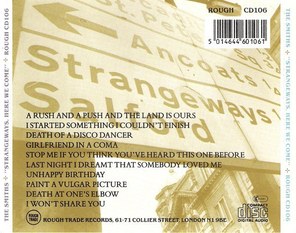 Smiths, The - Strangeways, Here We Come (CD) - 1987