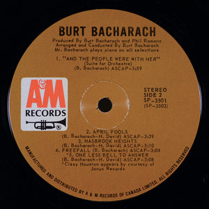 Burt Bacharach - Burt Bacharach - 1971