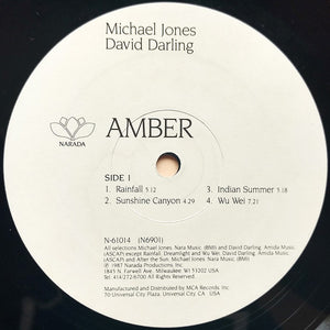 Michael Jones / David Darling - Amber - 1987