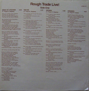 Rough Trade - Rough Trade Live! - 1977