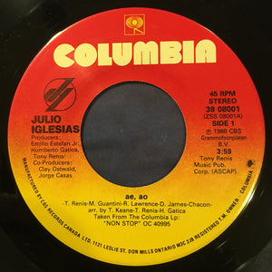 Julio Iglesias - Ae, Ao - 1988