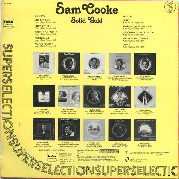 Sam Cooke - Solid Gold