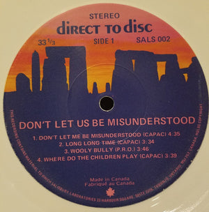 Patrick O'Sullivan & Lina Jeong - Don't Let Us Be Misunderstood - 1978