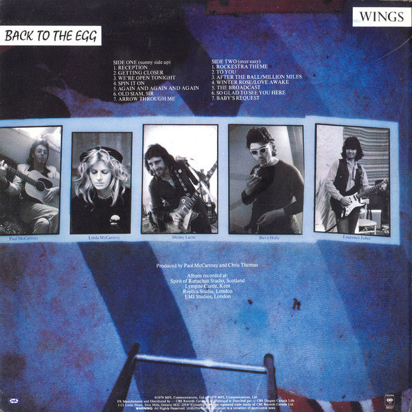 Wings - Back To The Egg - 1979