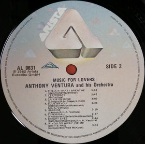 Orchester Anthony Ventura - Music For Lovers