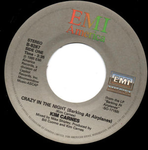 Kim Carnes - Crazy In The Night (Barking At Airplanes) - 1985