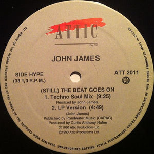 John James - (Still) The Beat Goes On - 1990