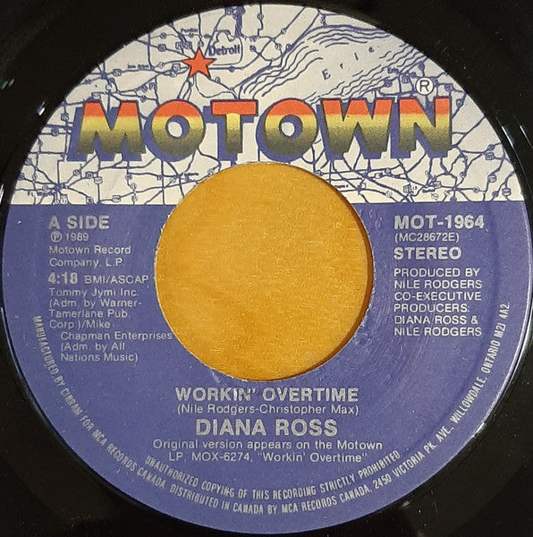 Diana Ross - Workin' Overtime