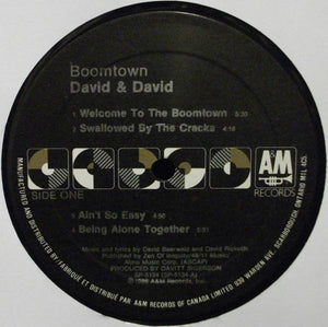 David + David - Boomtown