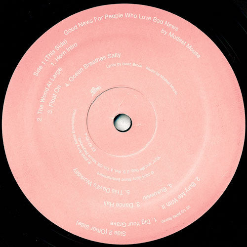 Modest Mouse - Good News For People Who Love Bad News