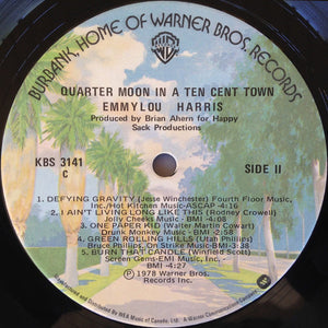 Emmylou Harris - Quarter Moon In A Ten Cent Town