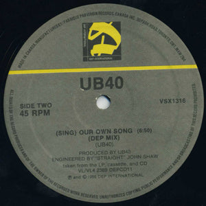 UB40 - (Sing) Our Own Song