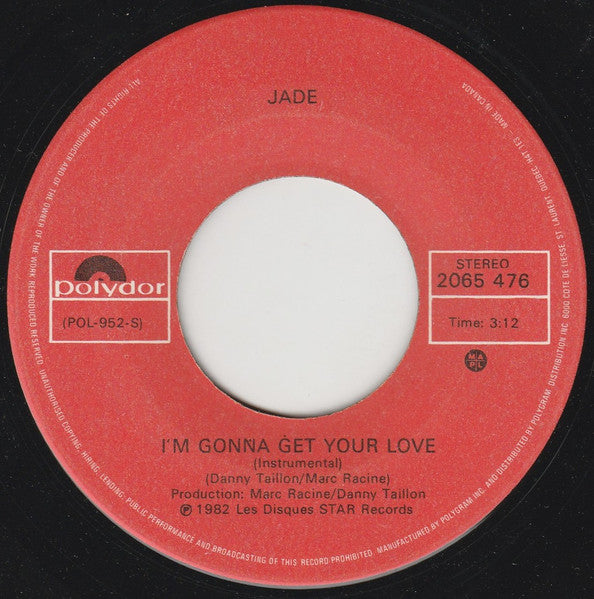 Jade - I'm Gonna Get Your Love - 1982