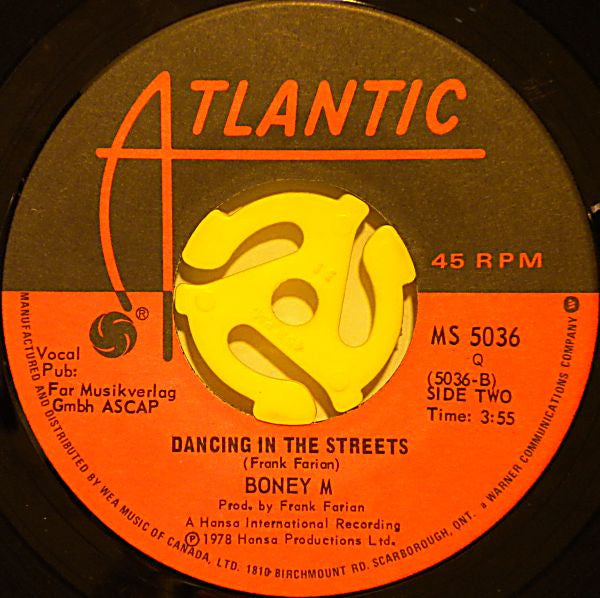 Boney M. - Mary's Boy Child / Oh My Lord - 1978