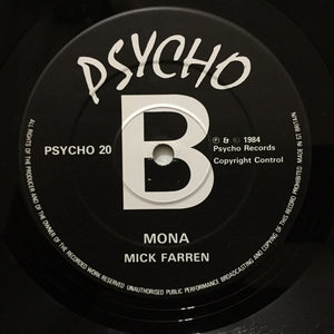 Mick Farren - Mona The Carnivorous Circus Vinyl Record