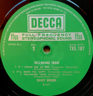 Savoy Brown - Hellbound Train - 1972