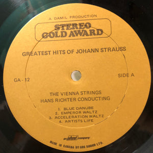 Hans Richter (10) - Greatest Hits Of Johann Strauss