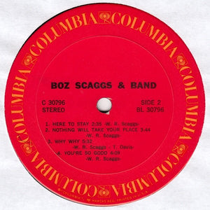 Boz Scaggs & Band - Boz Scaggs & Band